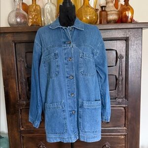 Vintage Cabin Creek Classic Blue Denim Barn Jacket